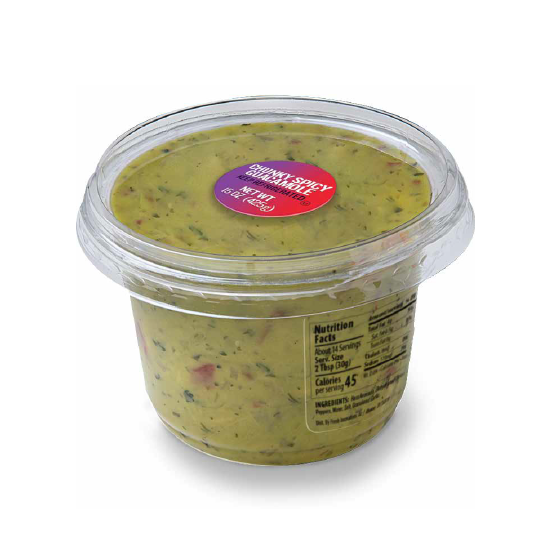 Unbranded Guacamole_chunky spicy 15oz